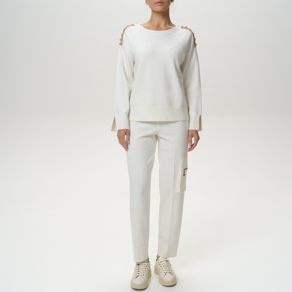 Штани Twinset 242LI3LBB-00059 біл