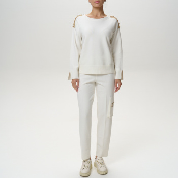 Брюки Twinset 242LI3LBB-00059 бел