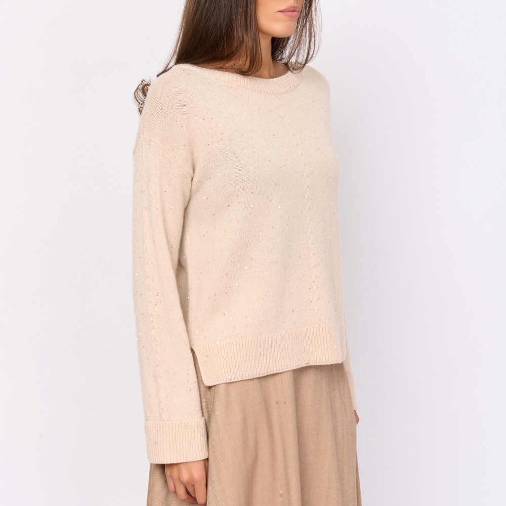 Светр D.Exterior 61101-12 бежевий