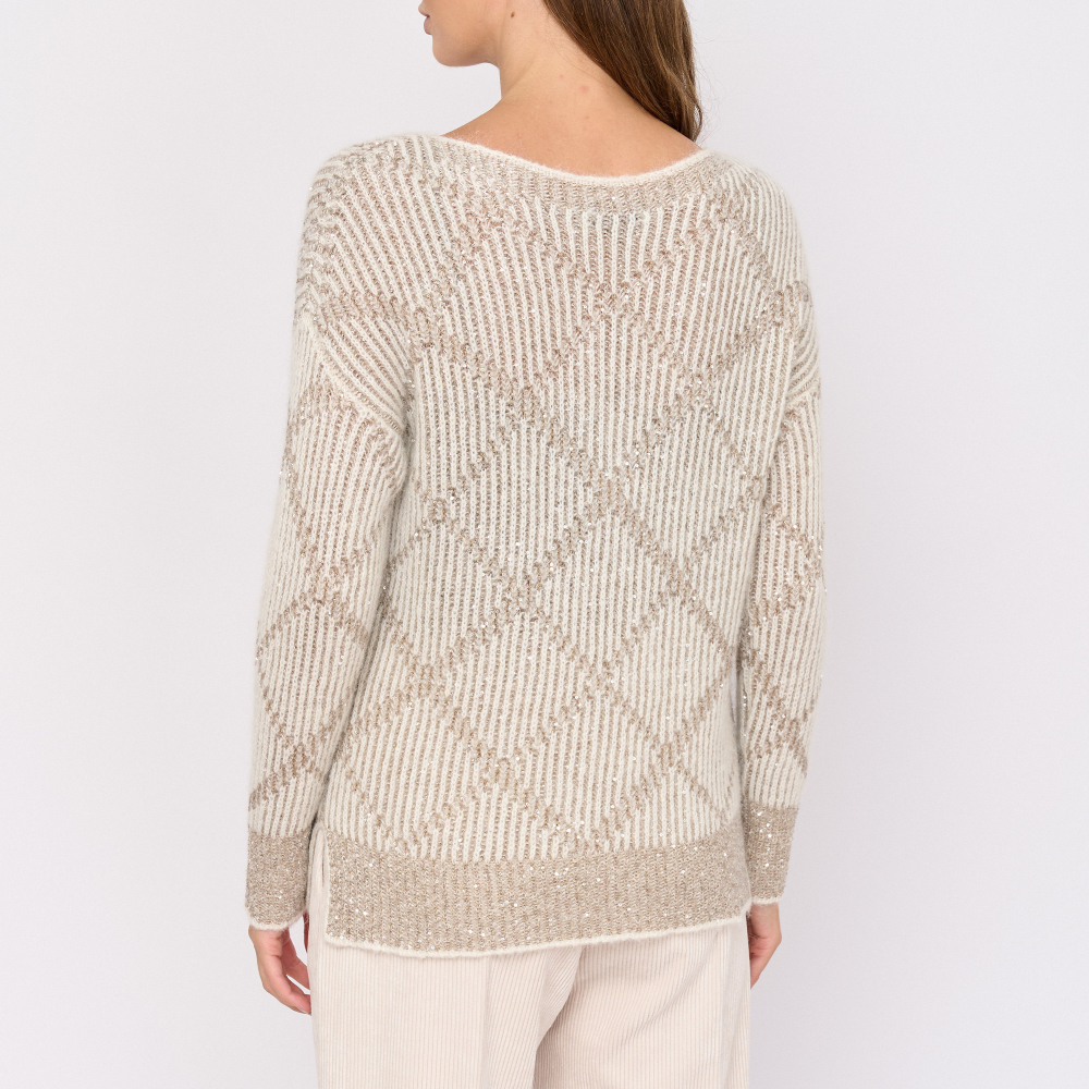 Светр D.Exterior 61281-7 бежевий