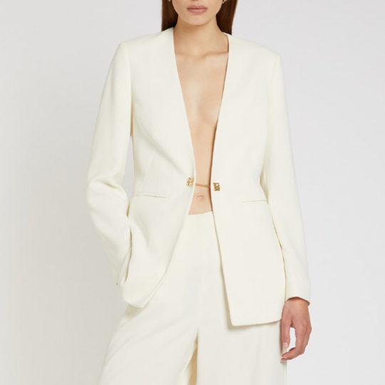 Піджак Marella MLTEFFIGE-001 кремовий