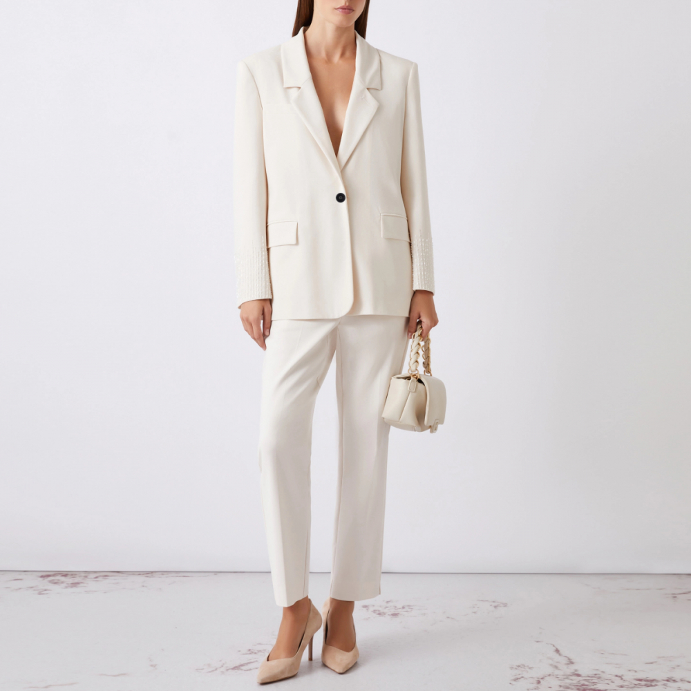 Піджак Marella MLLCURVA-001 кремовий