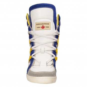 Сникерсы Dsquared2 36386бел/жел