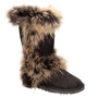 Уггі UGG 6030 з.ч.+беж.енот