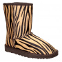 Уггі UGG 14010 poni зебра беж.+кор.