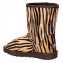 Уггі UGG 14010 poni зебра беж.+кор.