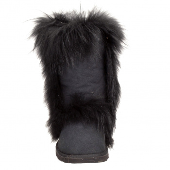 Угги UGG 6030 з.ч.+ч.кролик