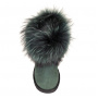 Угги UGG 6161 з.зел.+зел.енот