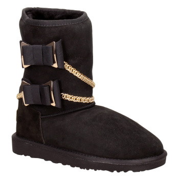 Угги UGG 101292 з.ч.+зол.цепь