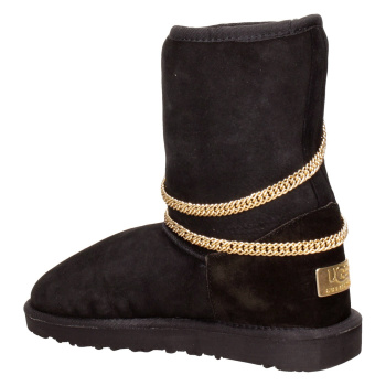 Угги UGG 101292 з.ч.+зол.цепь