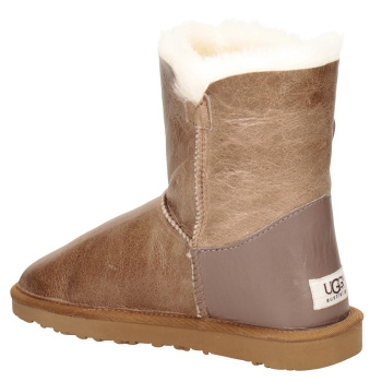 Угги UGG 101256 к.т-беж.+бант