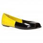 Балетки Lori Blu 10105 л.ч.+желт.