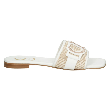 Шлепанцы Cesare Casadei 50408бел