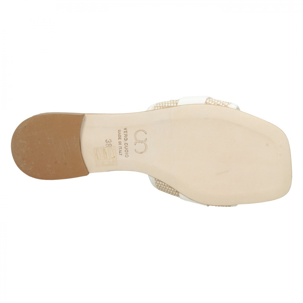 Шлепанцы Cesare Casadei 50408бел