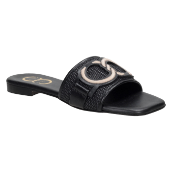 Шлепанцы Cesare Casadei 50408чер