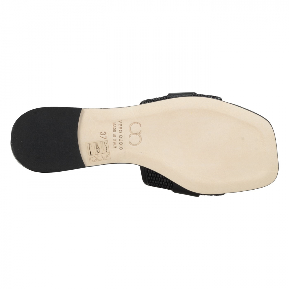 Шлепанцы Cesare Casadei 50408чер