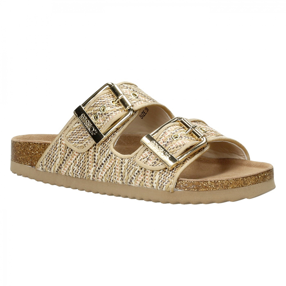 Шлепанцы Colors of California BIO609 беж