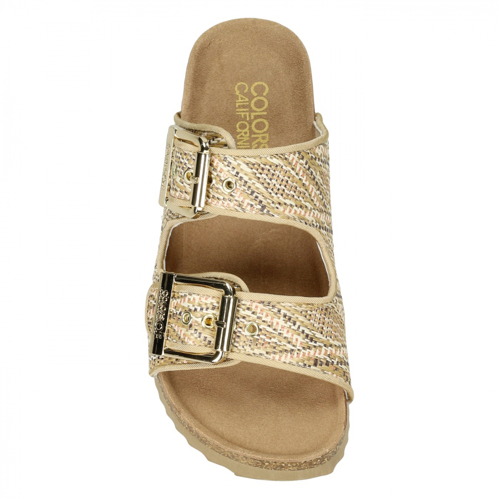 Шлепанцы Colors of California BIO609 беж