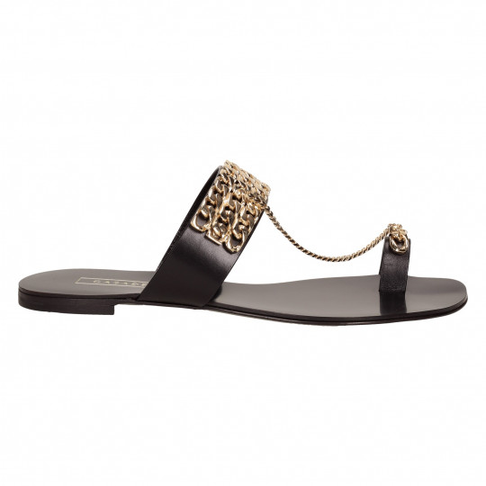 Шльопанці Casadei 8086M009 nero