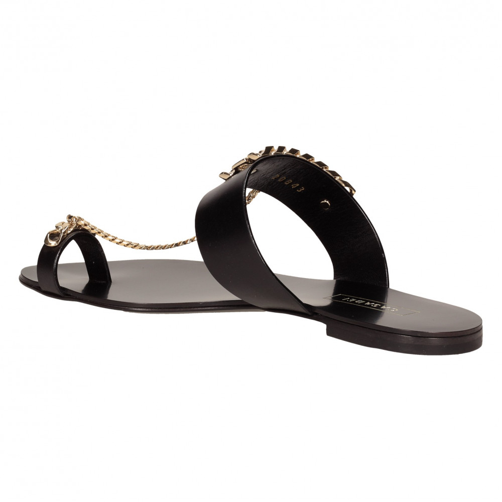 Шльопанці Casadei 8086M009 nero