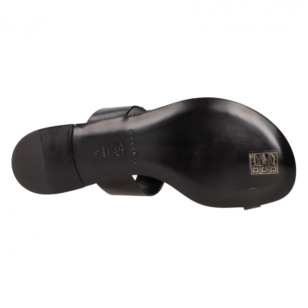 Шльопанці Casadei 8086M009 nero