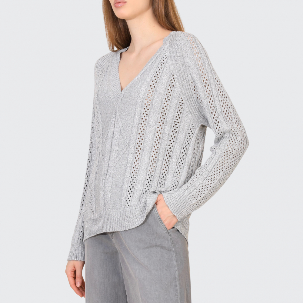 Джемпер D.Exterior 60353-23 серебро