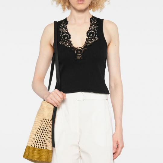 Топ Twinset 261TT2360 чер