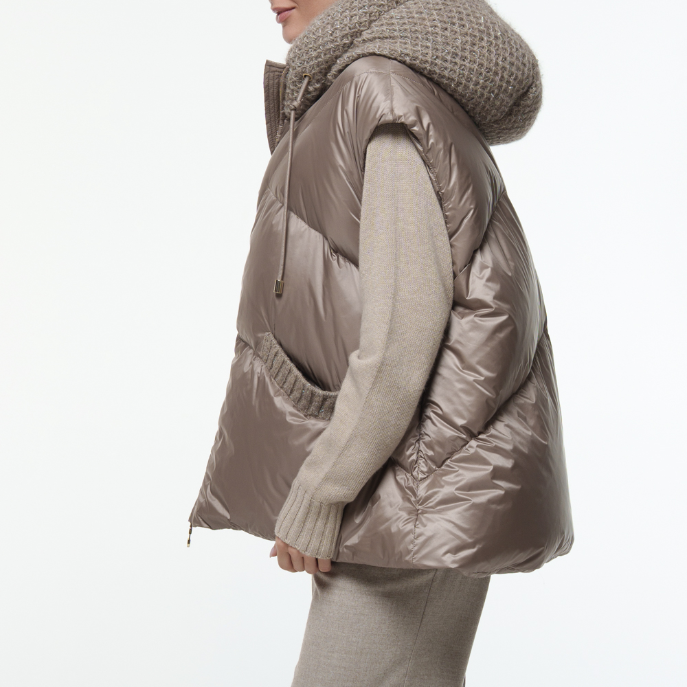 Жилет STILNOLOGY 85T555-8611 COFFEE-55