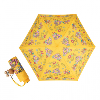 Зонт складной Moschino 8445supermini U желт