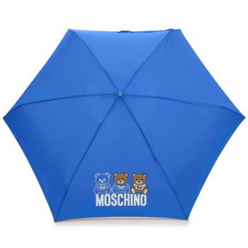 Зонт складной Moschino 8061SUPERMINI F синий