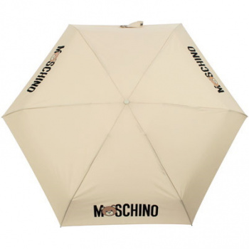 Зонт складной Moschino 8430superminiD беж