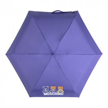 Зонт складной Moschino 8061SUPERMINI Q фиол