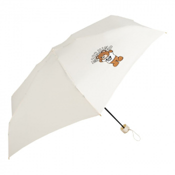 Зонт складной Moschino 8351supermini I беж