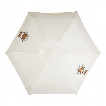 Зонт складной Moschino 8351supermini I беж