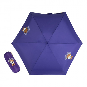 Зонт складной Moschino 8351supermini Q фиол