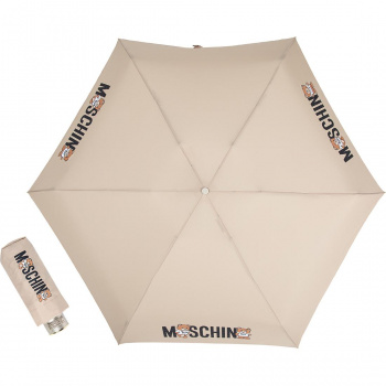 Зонт складной Moschino 8550SUPERMINI D беж