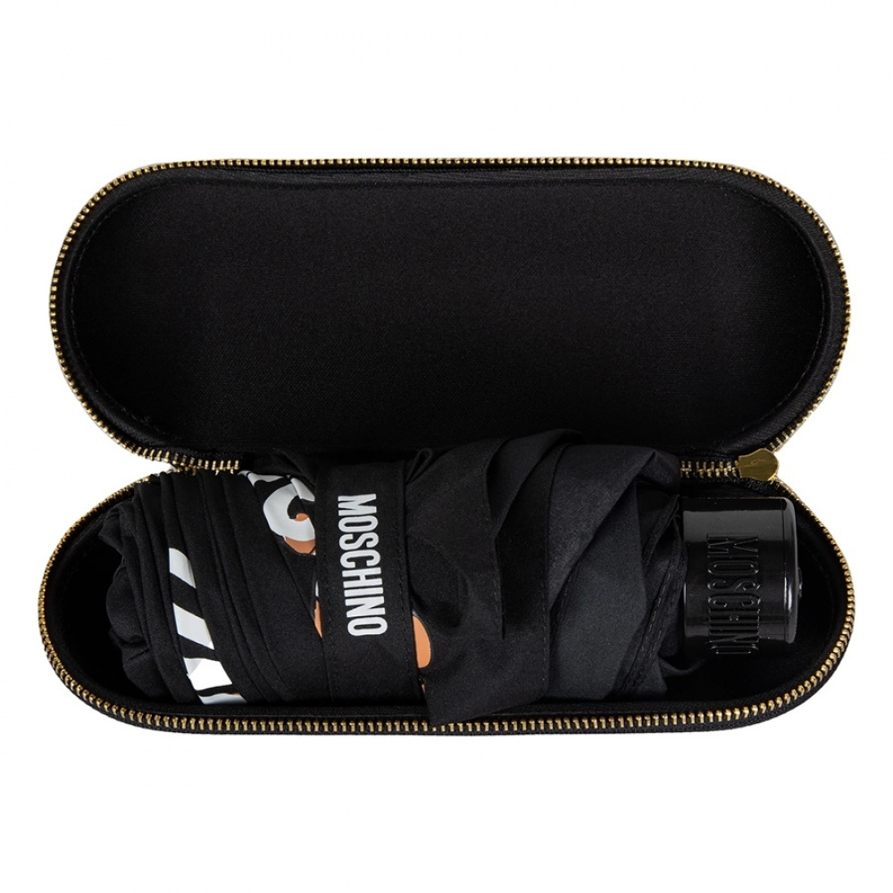 Парасолька склад Moschino 8425SUPERMINI A чор