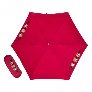 Зонт складной Moschino 8425SUPERMINI C бордо