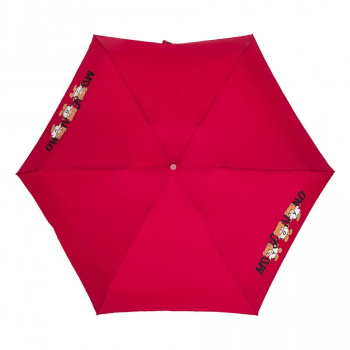 Зонт складной Moschino 8425SUPERMINI C бордо
