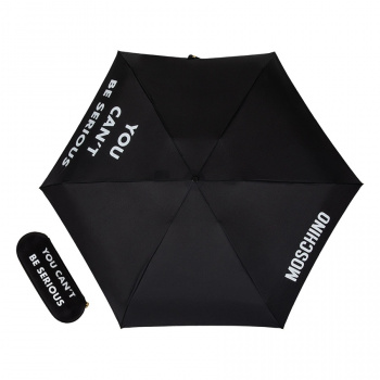 Зонт складной Moschino 8985SUPERMINI A чер