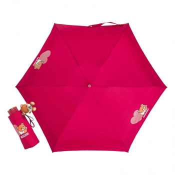 Зонт складной Moschino 8188SUPERMINI C малин