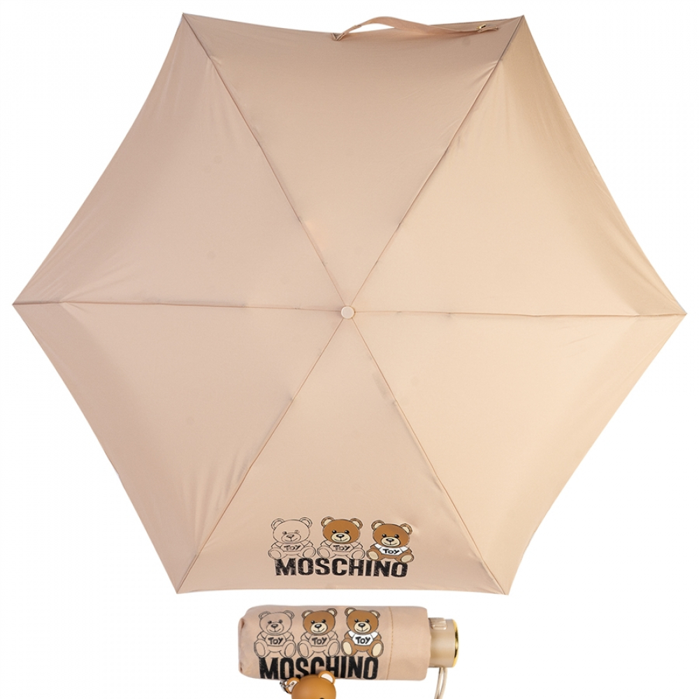 Зонт складной Moschino 8061SUPERMINI D бежевый