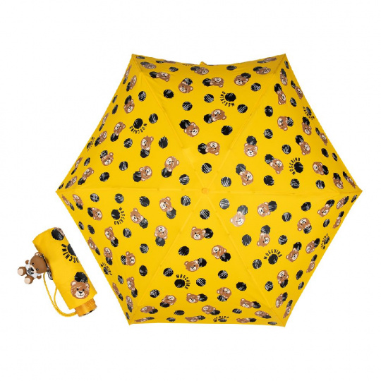 Зонт складной Moschino 8202superminiU желт