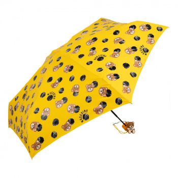 Зонт складной Moschino 8202superminiU желт