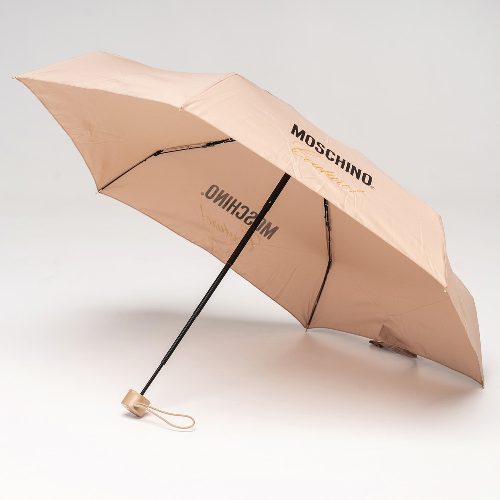 Парасолька склад Moschino 8014SUPERMINI D бежевий