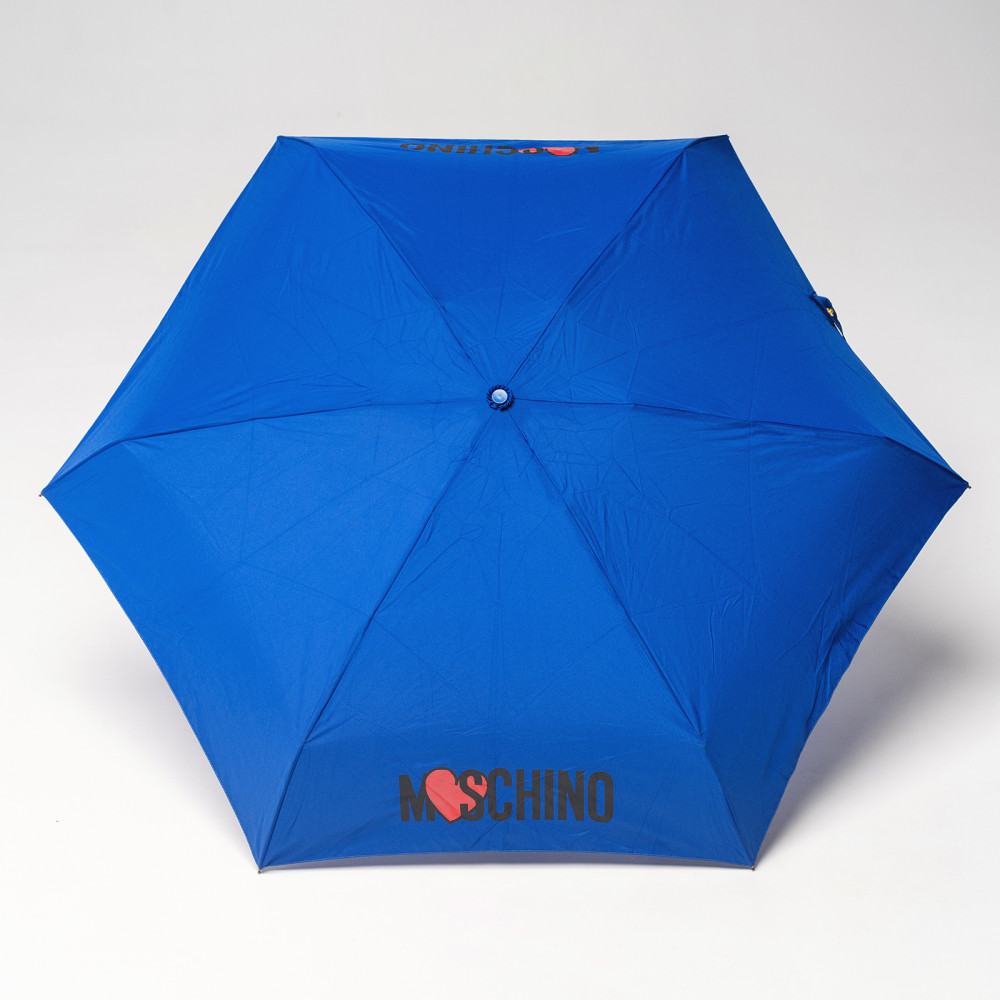 Зонт складной Moschino 8020superminiF син
