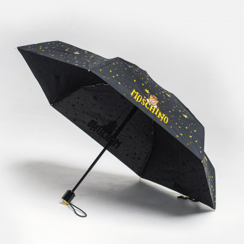Зонт автомат Moschino 8323COMPACTAOC A чер