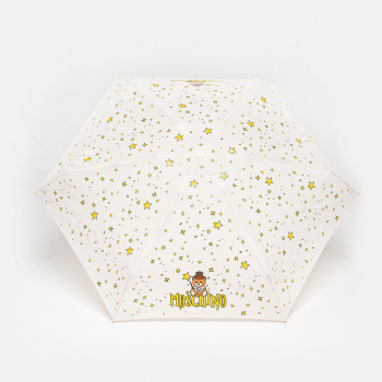 Парасолька автомат Moschino 8323COMPACTAOC I бежевий