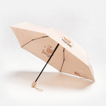 Парасолька автомат Moschino 8211COMPACT D бежевий