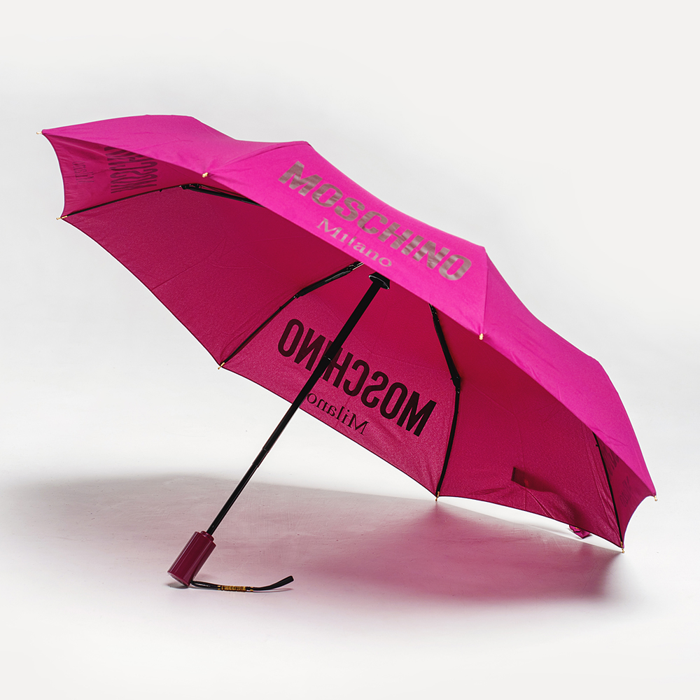 Зонт автомат Moschino 8021OPENCLOSE X фуксия